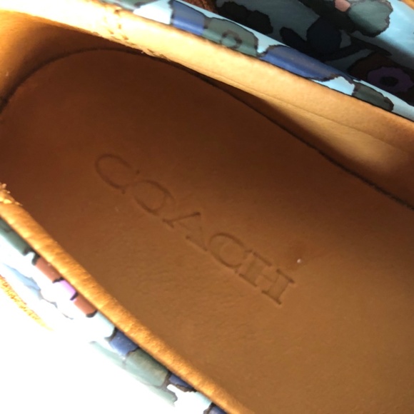 New ! Coach Wildebeest Nappa Slip on Sneakers/loafers leather sz 7 b - Picture 4 of 16